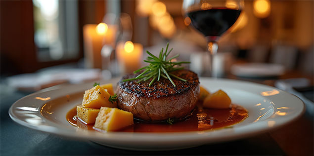 repas en chambre d'hôtes